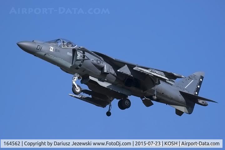 164562, McDonnell Douglas AV-8B Harrier II C/N 247, AV-8B Harrier 164562 CG-01 from VMA-231 