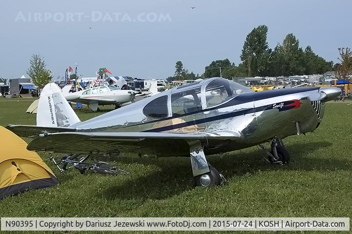 N90395, 1947 Globe GC-1B Swift C/N 409, Globe GC-1B Swift  C/N 409, NC90395
