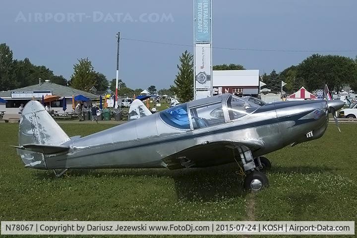 N78067, 1946 Globe GC-1B Swift C/N 2067, Globe GC-1B Swift  C/N 2067, N78067