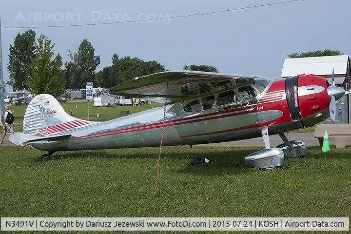 N3491V, 1948 Cessna 195 C/N 7195, Cessna 195  Businessliner  C/N 7195, NC3491V