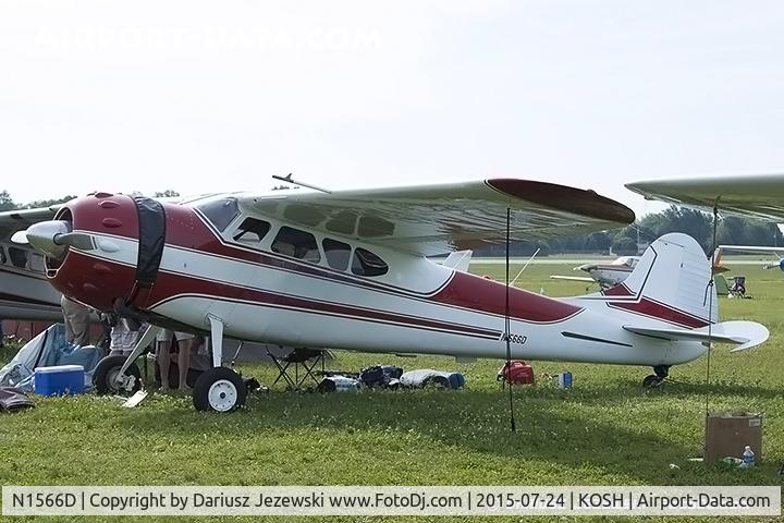 N1566D, 1952 Cessna 195 C/N 7788, Cessna 195 Businessliner  C/N 7788, N1566D