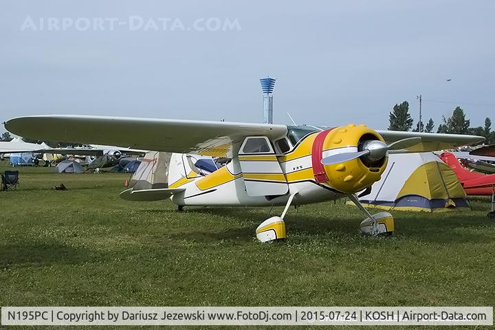 N195PC, 1954 Cessna 195B Businessliner C/N 16140, Cessna 195B Businessliner  C/N 16140, N195PC