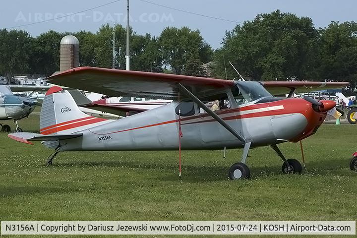 N3156A, 1953 Cessna 170B C/N 25800, Cessna 170B  C/N 25800, N3156A