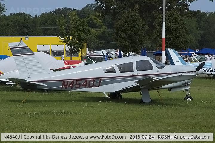 N4540J, 1968 Piper PA-28R-180 Cherokee Arrow C/N 28R-30399, Piper PA-28R-180 Cherokee Arrow  C/N 28R-30399, N4540J