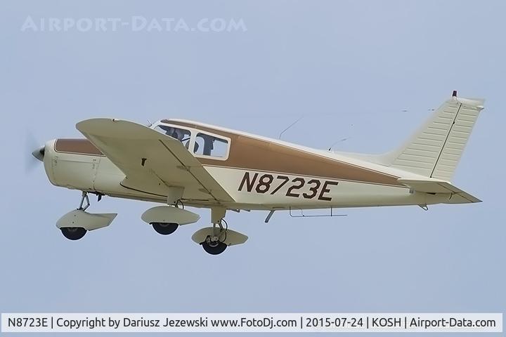 N8723E, 1976 Piper PA-28-140 Cherokee Cruiser C/N 28-7625150, Piper PA-28-140 Cherokee Cruiser  C/N 28-7625150, N8723E