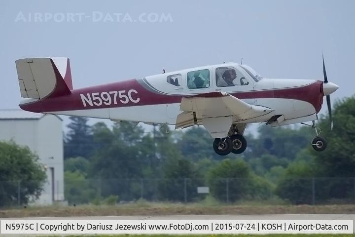 N5975C, 1952 Beech C35 Bonanza Bonanza C/N D-3327, Beech C35 Bonanza  C/N D-3327, N5975C