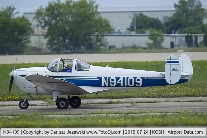 N94109, 1946 Erco 415C Ercoupe C/N 1432, Ercoupe 415-C  C/N 1432, N94109