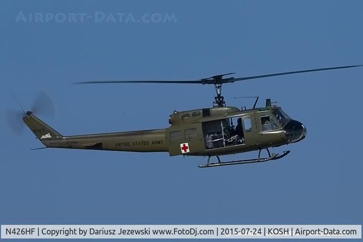 N426HF, 1970 Bell UH-1H-BF Iroquois C/N 12731, Bell UH-1H Iroquois (Huey)  C/N 70-16426, N426HF