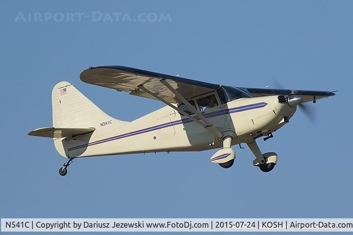 N541C, 1947 Stinson 108-3 Voyager C/N 108-3541, Stinson 108-3 Voyager  C/N 108-3541, N541C