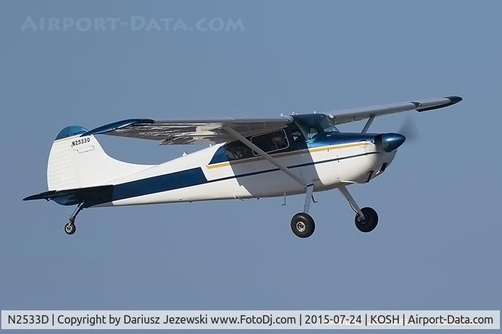 N2533D, 1952 Cessna 170B C/N 20685, Cessna 170B  C/N 20685, N2533D