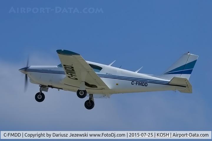 C-FMDD, 1960 Piper PA-24-250 Comanche C/N 24-1793, Piper PA-24-250 Comanche  C/N 24-1793, C-FMDD