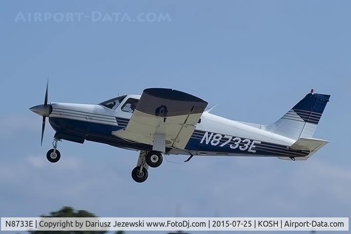N8733E, 1976 Piper PA-28R-200 Cherokee Arrow C/N 28R-7635207, Piper PA-28R-200 Arrow II  C/N 28R-7635207, N8733E