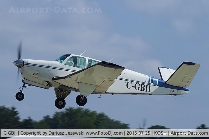 C-GBII, 1949 Beech A35 Bonanza C/N D-2037, Beech A35 Bonanza  C/N D-2037, C-GBII