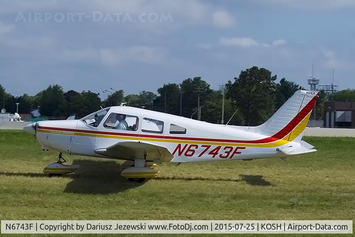 N6743F, 1976 Piper PA-28-151 C/N 28-7715176, Piper PA-28-151 Cherokee Warrior  C/N 28-7715176, N6743F