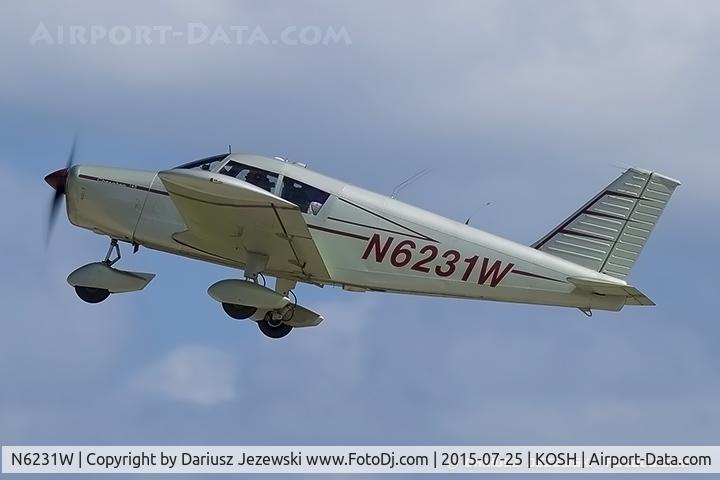 N6231W, 1964 Piper PA-28-140 Cherokee C/N 28-20271, Piper PA-28-140 Cherokee Cruiser  C/N 28-20271, N6231W
