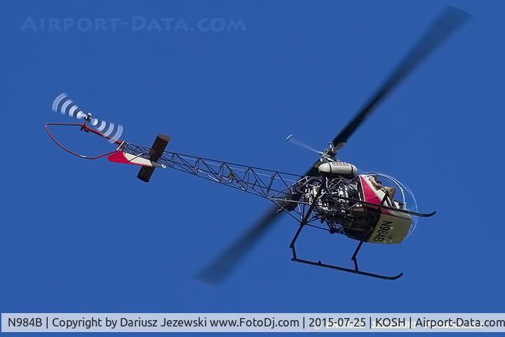 N984B, 1955 Bell 47G-2 C/N 1382, Bell 47G-2  C/N 1382, N984B