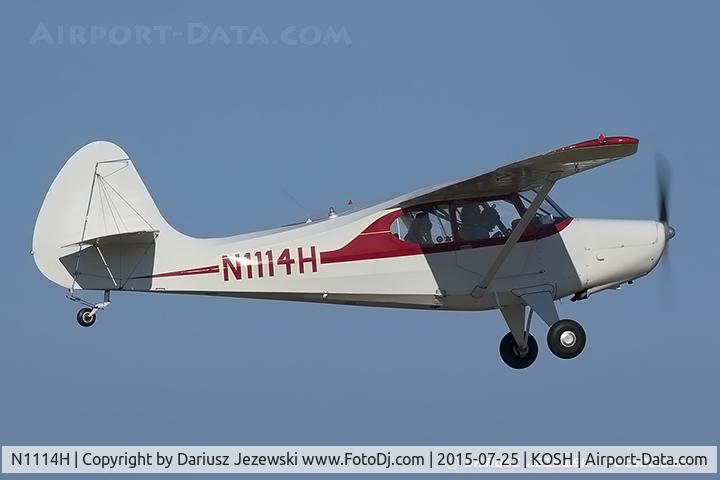 N1114H, 1948 Aeronca 15AC Sedan C/N 15AC-317, Aeronca 15AC Sedan  C/N 15AC-317, N1114H