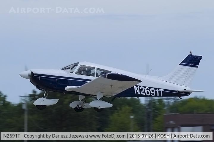 N2691T, 1971 Piper PA-28-180 Cherokee C/N 28-7205065, Piper PA-28-180 Cherokee  C/N 28-7205065, N2691T
