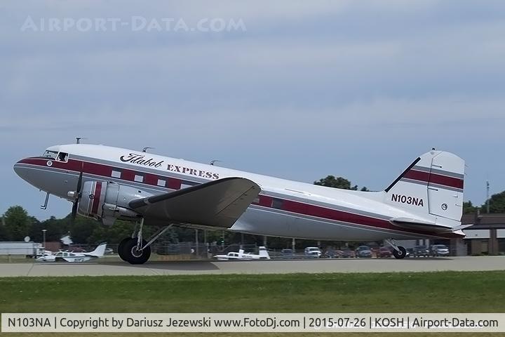 N103NA, 1945 Douglas DC-3C-S1C3G (C-47B) C/N 16821, Douglas C-47B 
