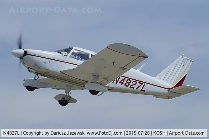 N4827L, 1967 Piper PA-28-180 Cherokee C C/N 28-4170, Piper PA-28-180 Cherokee C  C/N 28-4170, N4827L