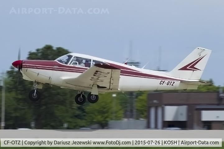 CF-OTZ, 1962 Piper PA-24-180 Comanche Comanche C/N 24-3365, Piper PA-24-180 Comanche  C/N 24-3365, CF-OTZ