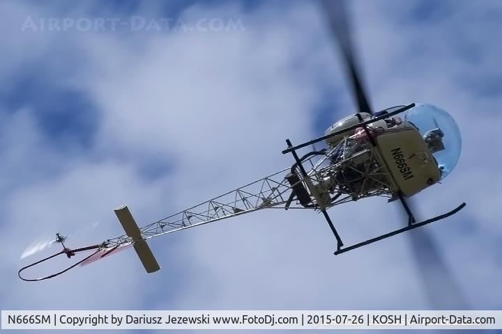 N666SM, Bell 47G-3B-1 Sioux C/N 3533, Bell 47G-3B-1  C/N (66-4292) 3533, N666SM