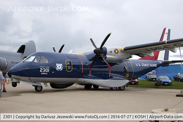2301, 2006 Airtech (Casa) HC-144A Ocean Sentry (CN-235A) C/N C167, HC-144A Ocean Sentry 2301  from   CGAS Mobile, AL