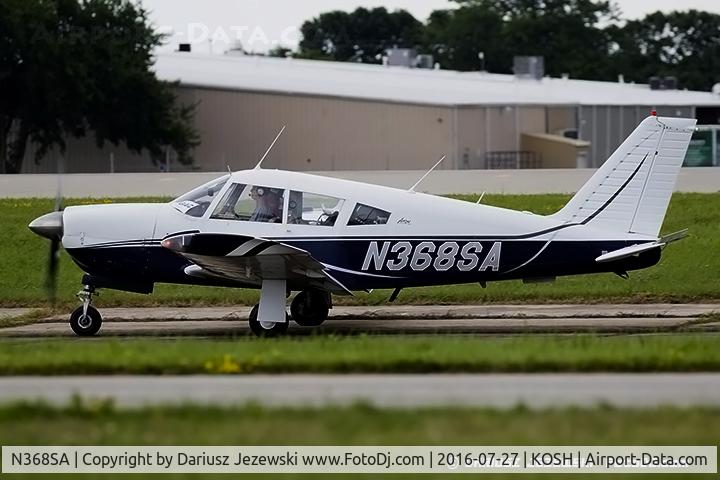 N368SA, 1968 Piper PA-28R-180 Cherokee Arrow C/N 28R-30919, Piper PA-28R-180 Cherokee Arrow  C/N 28R-30919, N368SA