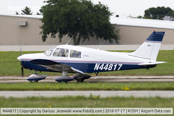 N44817, 1974 Piper PA-28-140 C/N 28-7525009, Piper PA-28-140 Cherokee Cruiser  C/N 28-7525009, N44817