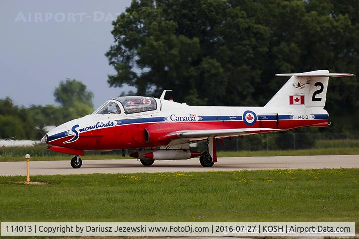114013, 1962 Canadair CT-114 Tutor C/N 1013, CAF CT-114 Tutor 114013 C/N 1013 from Snowbirds Demo Team 15 Wing CFB Moose Jaw, SK