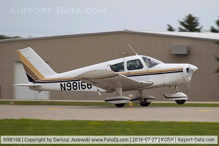 N98168, 1969 Piper PA-28-140 C/N 28-26083, Piper PA-28-140 Cherokee Cruiser  C/N 28-26083, N98168