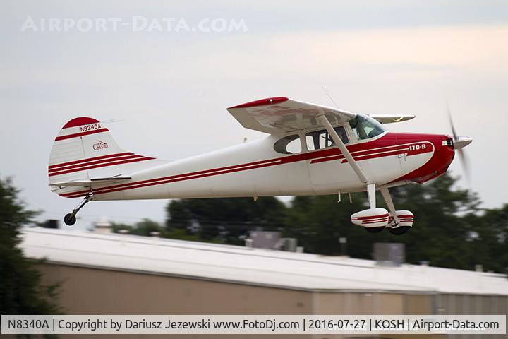 N8340A, 1952 Cessna 170B C/N 25192, Cessna 170B  C/N 25192, N8340A