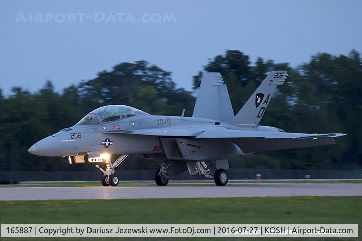 165887, Boeing F/A-18F Super Hornet C/N F047, F/A-18F Super Hornet 165887 AD-206 from VFA-106 