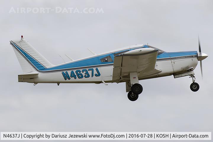 N4637J, 1968 Piper PA-28R-180 Cherokee Arrow C/N 28R-30526, Piper PA-28R-180 Cherokee Arrow  C/N 28R-30526, N4637J