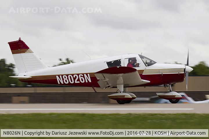 N8026N, 1968 Piper PA-28-140 C/N 28-25270, Piper PA-28-140 Cherokee Cruiser  C/N 28-25270, N8026N