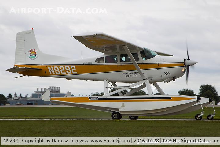 N9292, 1985 Cessna A185F Skywagon 185 C/N 18504433, Cessna A185F Skywagon 185  C/N 18504433, N9292