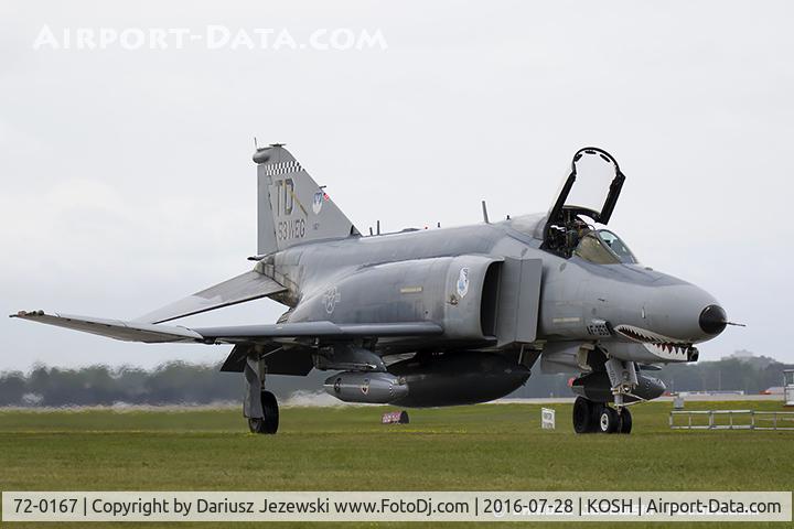 72-0167, 1972 McDonnell Douglas QF-4E Phantom II C/N 4386, QF-4E Phantom 72-0167 TD from 82nd ATRS 53rd WG Holloman AFB, NM