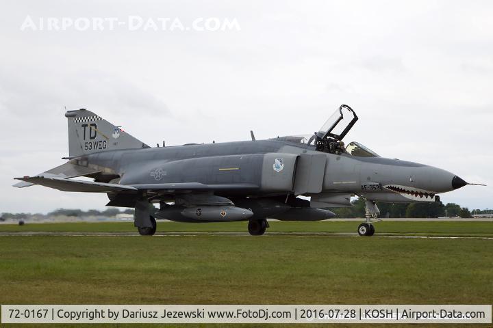 72-0167, 1972 McDonnell Douglas QF-4E Phantom II C/N 4386, QF-4E Phantom 72-0167 TD from 82nd ATRS 53rd WG Holloman AFB, NM