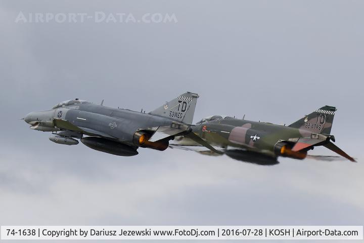 74-1638, 1974 McDonnell Douglas QF-4E Phantom II C/N 4874, QF-4E Phantom 74-1638 TD from 82nd ATRS 53rd WG Tyndall AFB, FL