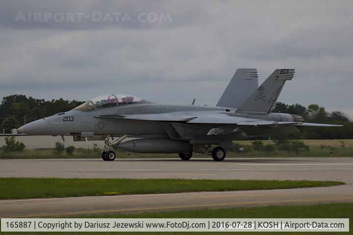 165887, Boeing F/A-18F Super Hornet C/N F047, F/A-18F Super Hornet 165887 AD-206 from VFA-106 