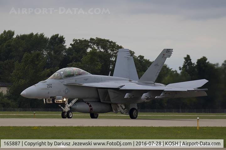 165887, Boeing F/A-18F Super Hornet C/N F047, F/A-18F Super Hornet 165887 AD-206 from VFA-106 