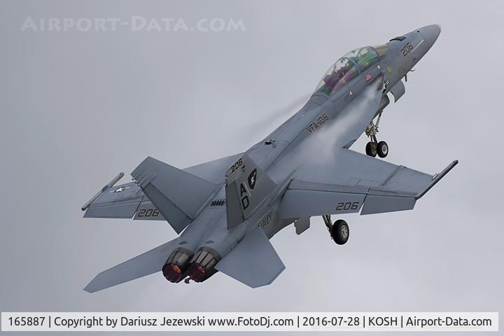 165887, Boeing F/A-18F Super Hornet C/N F047, F/A-18F Super Hornet 165887 AD-206 from VFA-106 