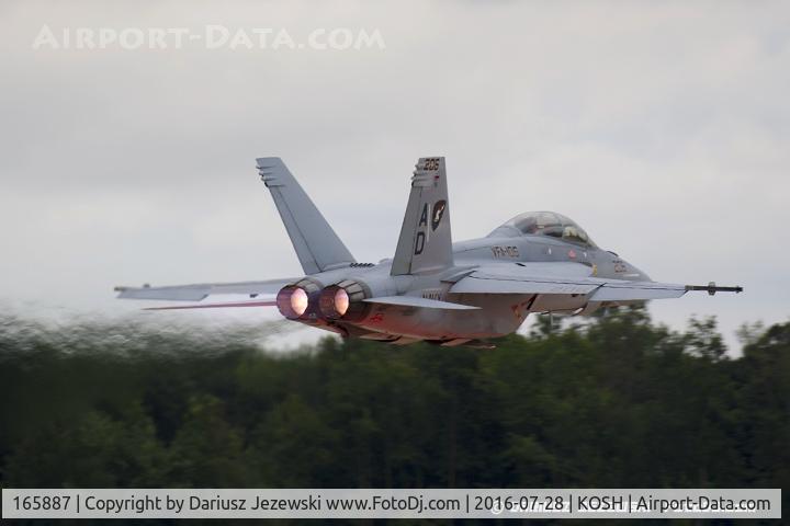 165887, Boeing F/A-18F Super Hornet C/N F047, F/A-18F Super Hornet 165887 AD-206 from VFA-106 