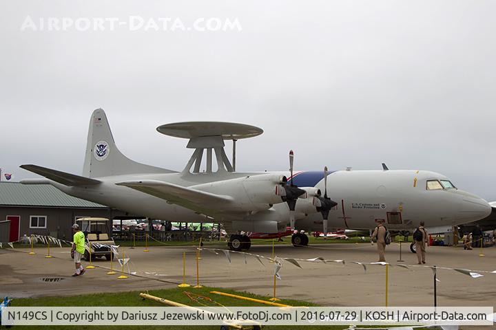 N149CS, 1968 Lockheed P-3B-HW Orion C/N 185-5262, Lockheed P-3B Orion  C/N 154581 - US Customs and Border Protection Service, N149CS