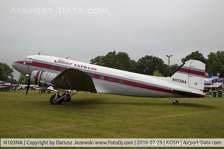 N103NA, 1945 Douglas DC-3C-S1C3G (C-47B) C/N 16821, Douglas C-47B 