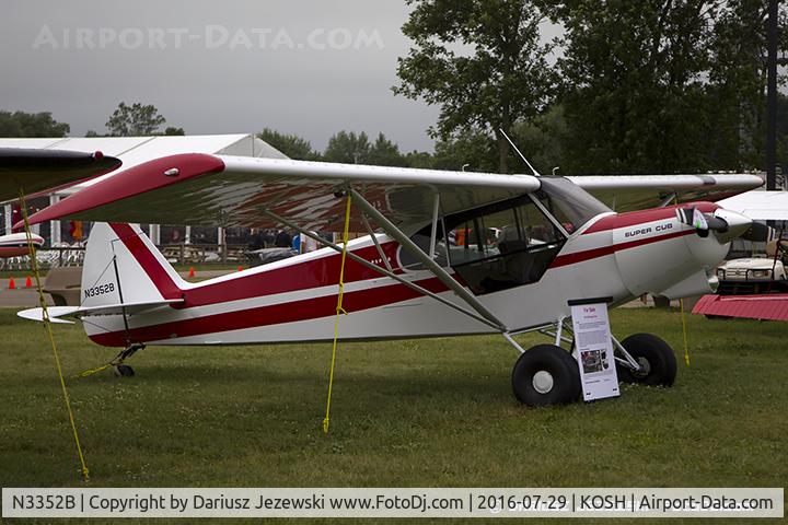 N3352B, 1954 Piper PA-18A Super Cub C/N 18-3305, QF-4E Phantom 74-1638 TD from 82nd ATRS 53rd WG Tyndall AFB, FL