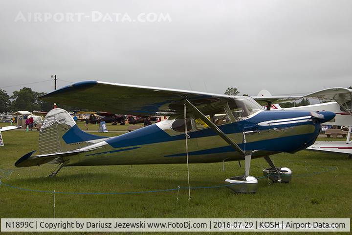 N1899C, 1953 Cessna 170B C/N 26044, Cessna 170B  C/N 26044, N1899C