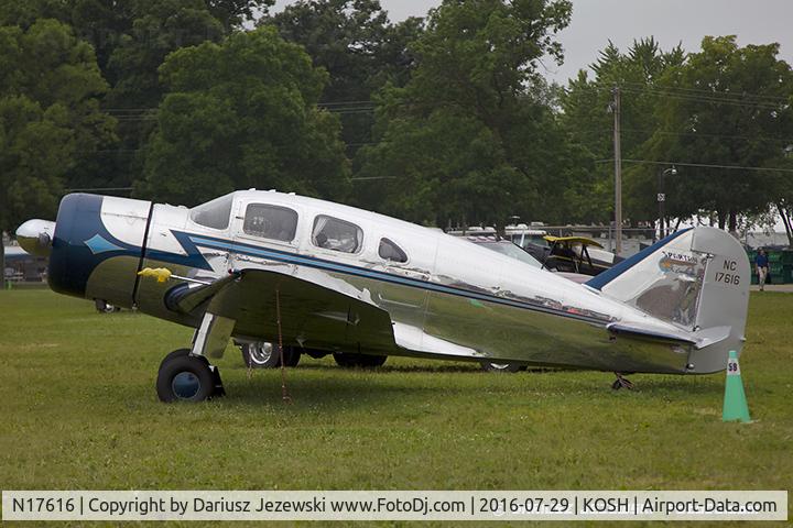 N17616, 1974 Bensen B-8M Gyrocopter C/N 01, Bensen B-8M  C/N 1, NC17616