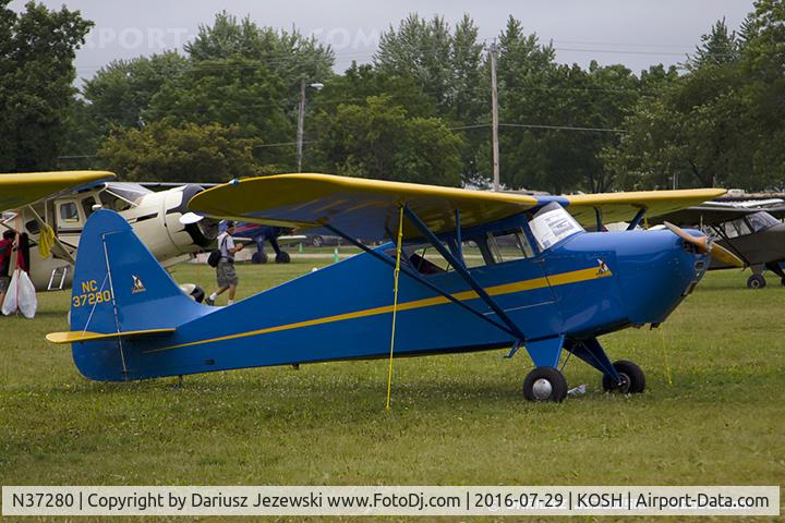 N37280, 1941 Interstate S-1A Cadet C/N 123, Interstate S-1A  C/N 123, NC37280