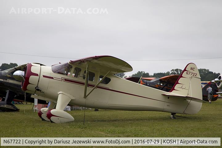 N67722, 1942 Howard Aircraft DGA-15P C/N 560, Howard Aircraft DGA-15P  C/N 560, NC67722